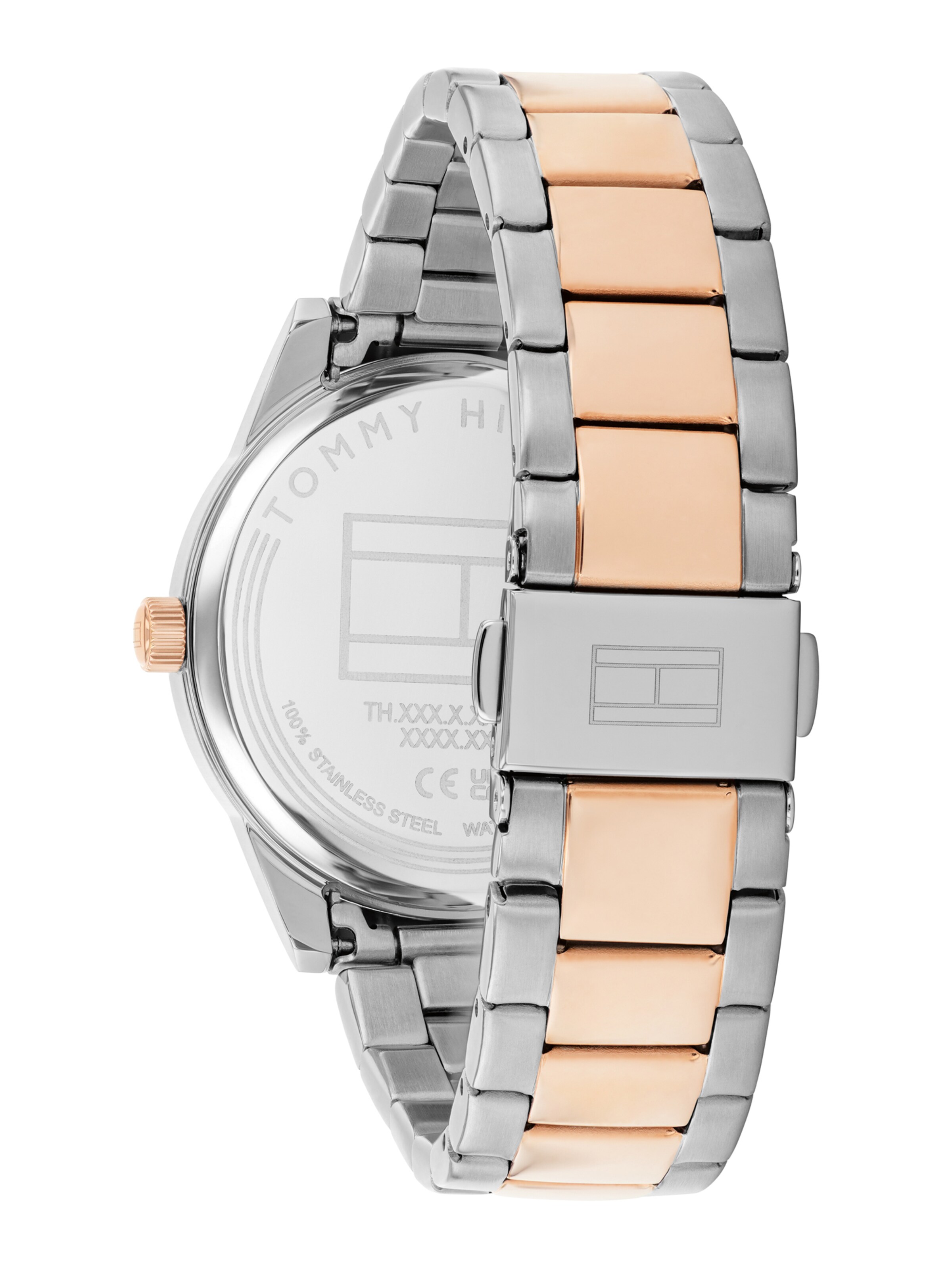 TOMMY HILFIGER Analogna ura 'CAMILLE' | srebrna barva