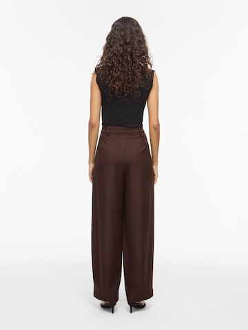 VILA Vat Bandplooibroek 'VIHelen' in Bruin