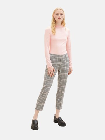 TOM TAILOR DENIM Slimfit Παντελόνι τσίνο σε γκρι