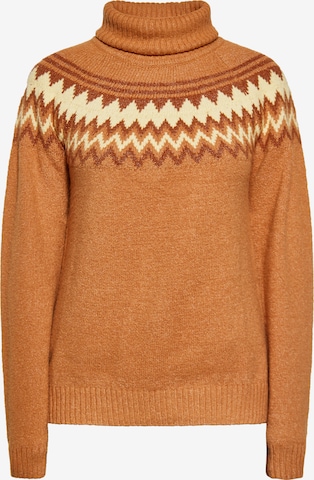 IZIA Sweater in Brown: front