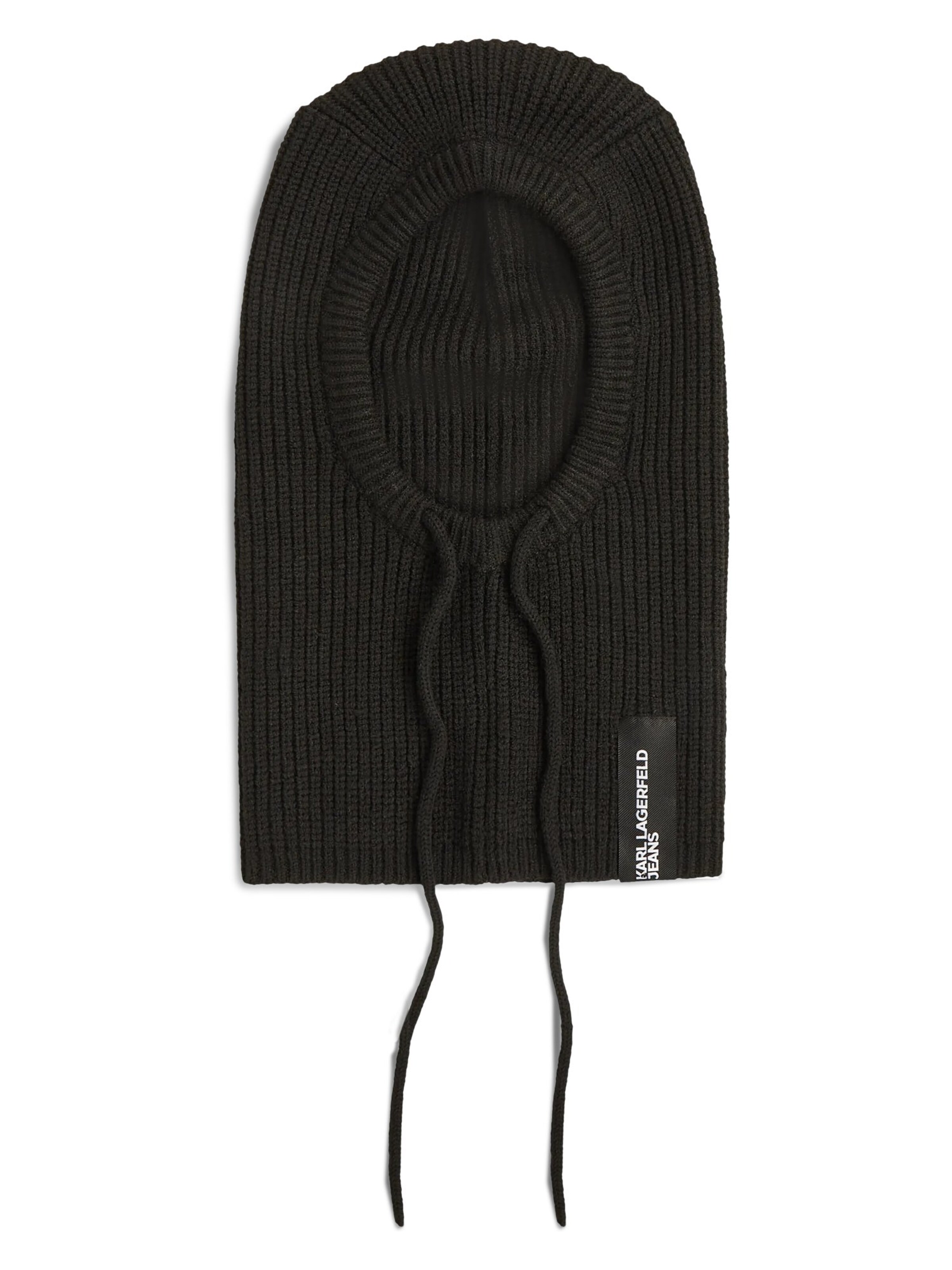 Berretto di KARL LAGERFELD JEANS in nero: frontale