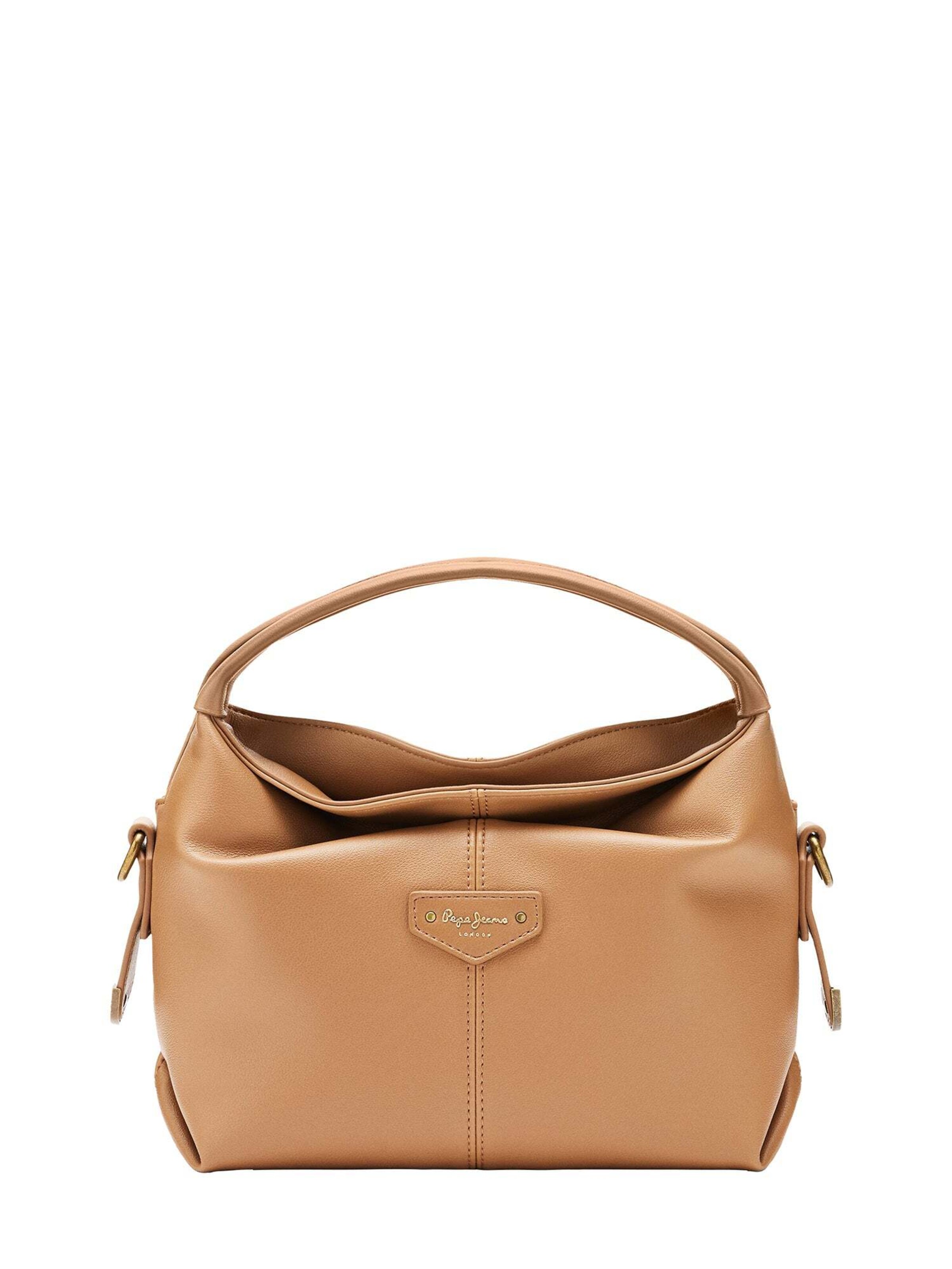 Pepe Jeans - Bolso de mano 'Irinea' en marrón: frente