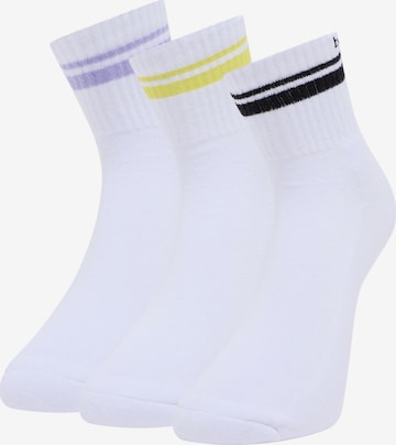 Bruno Banani Socken 'Dodson' in Weiß: Vorderseite