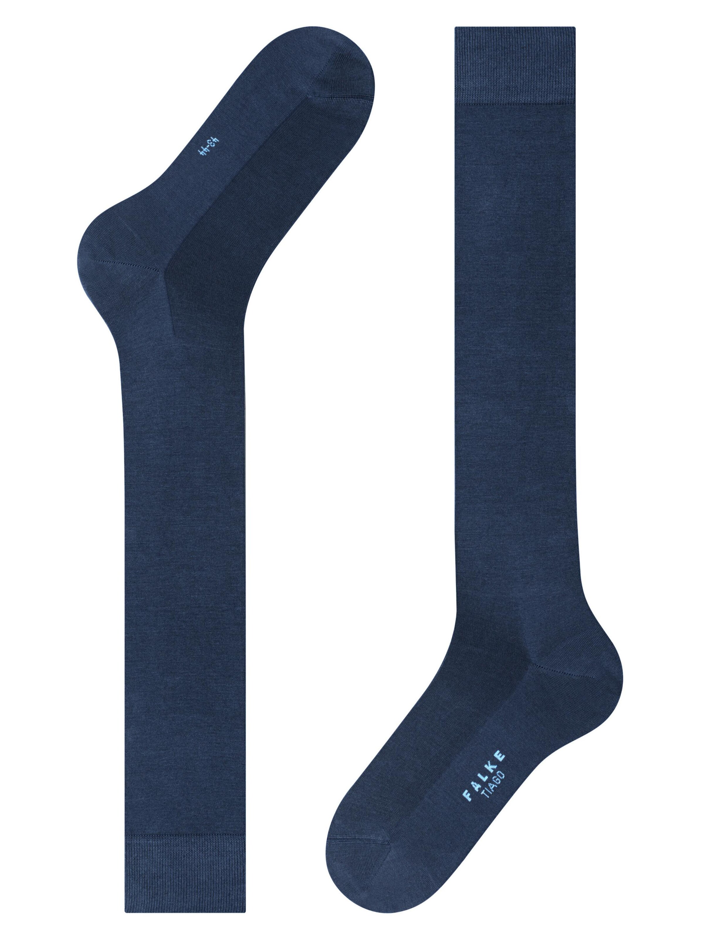 FALKE Knee High Socks 'Tiago' in Blue