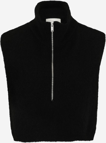 juoda MSCH COPENHAGEN Megztinis 'Milania': priekis