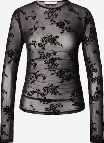 ABOUT YOU Paita värissä musta: etupuoli