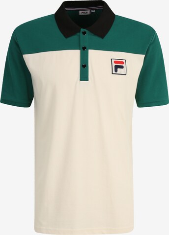 FILA - Camisa 'LIANSHAN' em branco: frente