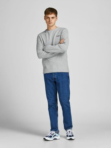 JACK & JONES Svetr 'PAUL TONS' – šedá