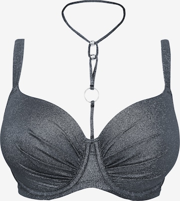 SugarShape Bikinitoppi 'VALENCIA' värissä sininen: etupuoli