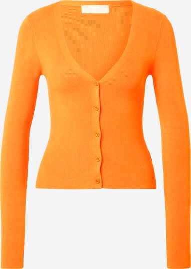 LENI KLUM x ABOUT YOU Cardigan 'Vicky' en orange, Vue avec produit