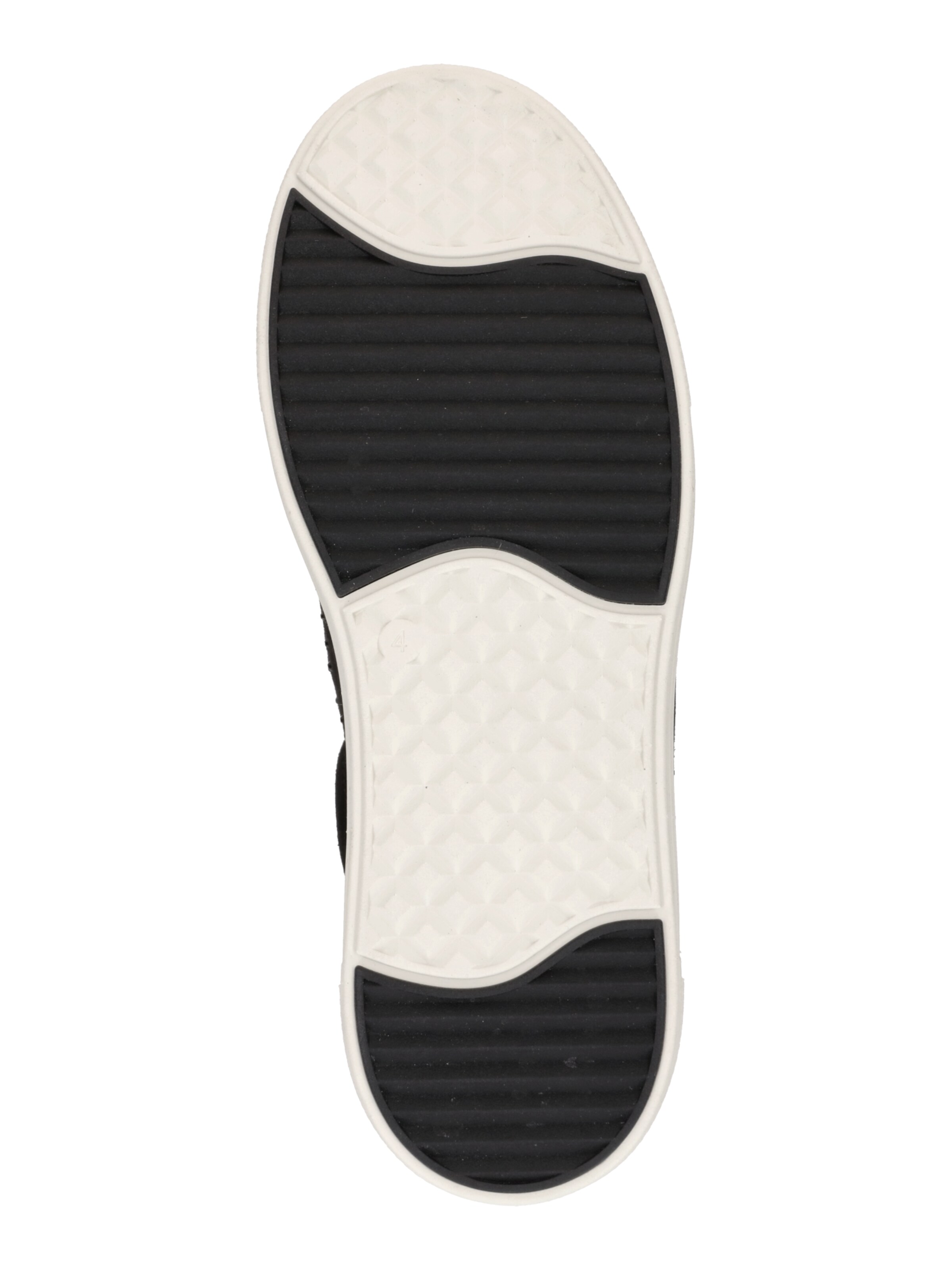 CAPRICE Σνίκερ χαμηλό σε μαύρο