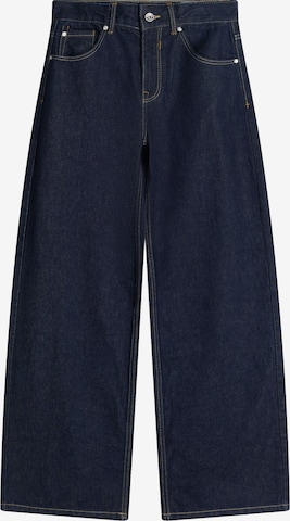 Baggy Jean Bershka en bleu : devant