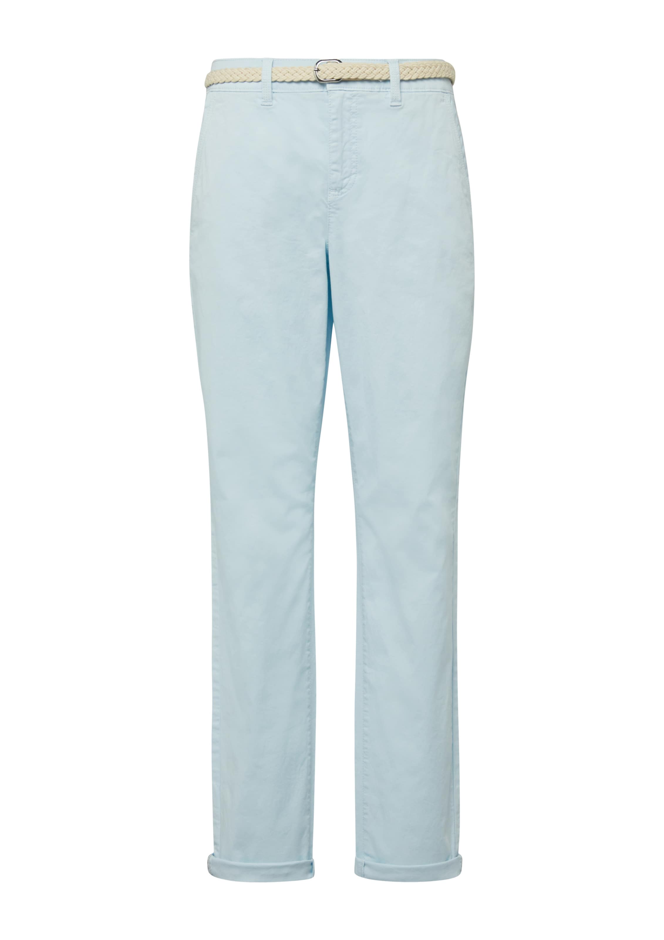 Regular Pantalon 'CHINO' s.Oliver en bleu : devant