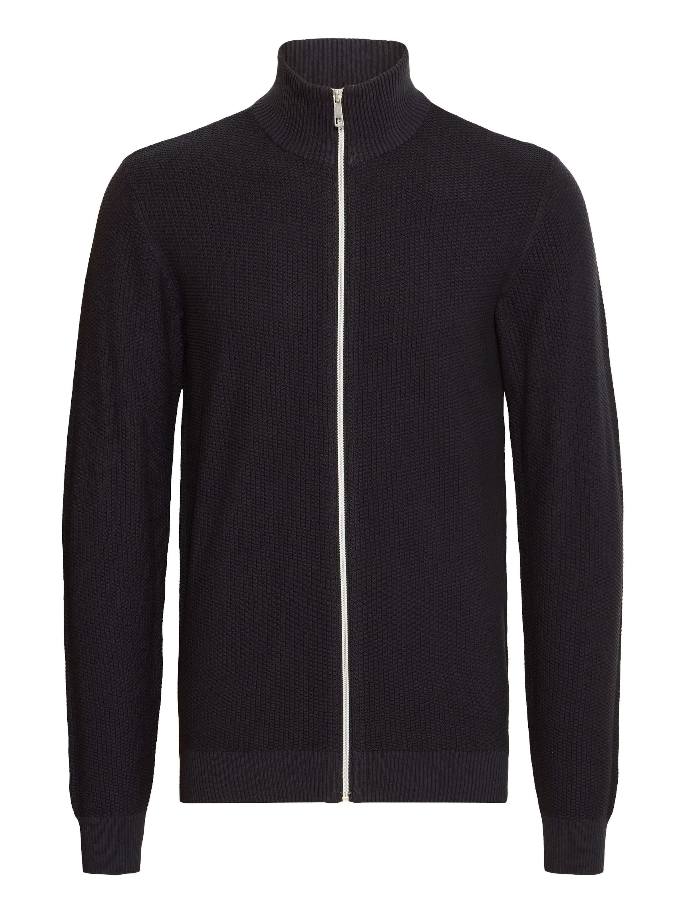 BLEND - Casaco de malha 'GOMAZ' em preto: frente