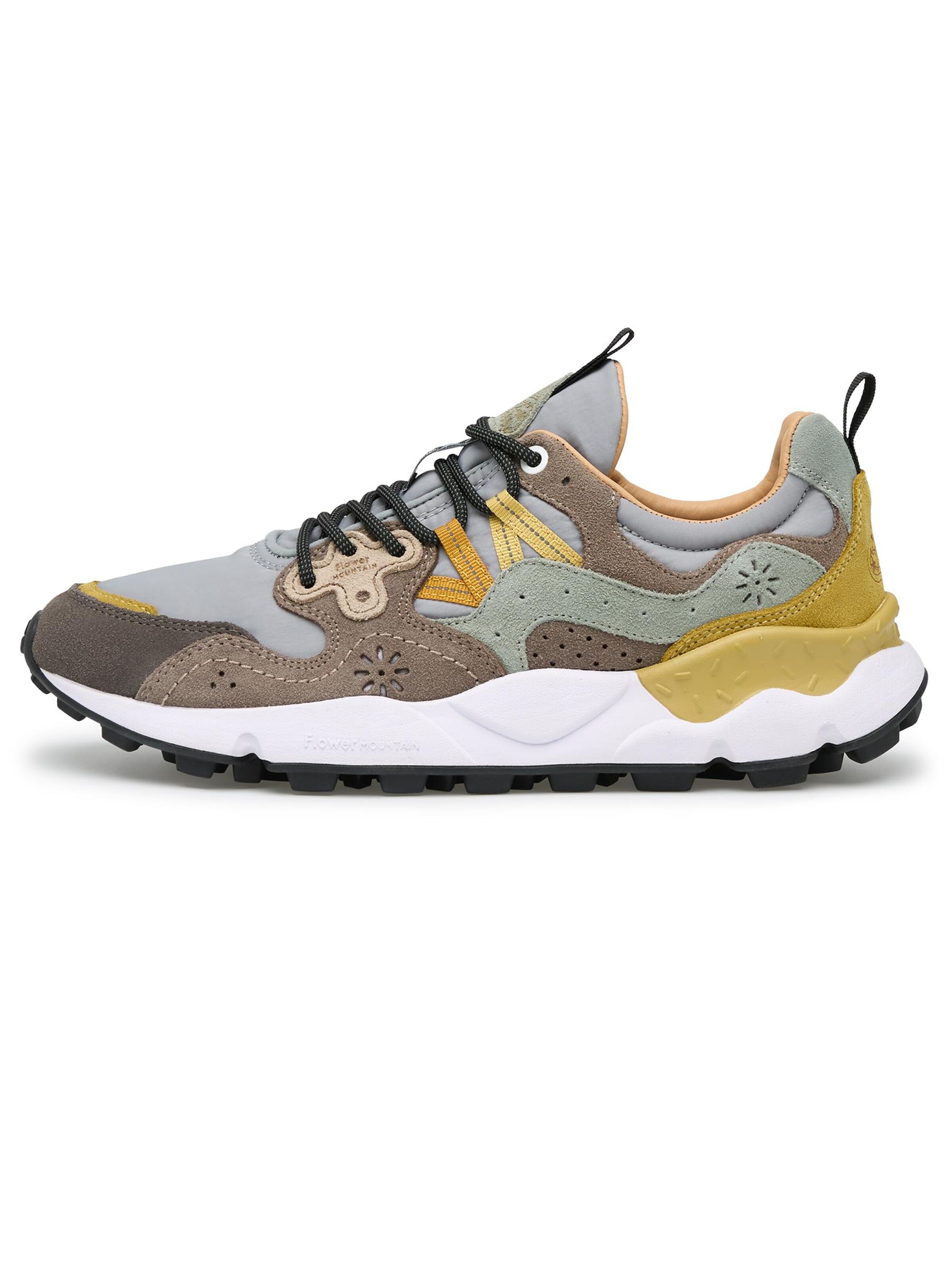 Flower Mountain Sneaker low 'YAMANO 3 MAN'‌‌‌‌‌‌‌‌ in Grau: Vorderseite
