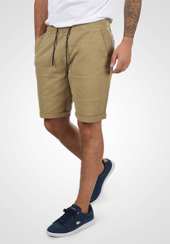 !Solid Regular Chino 'HENK' in Beige: voorkant