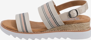 SKECHERS Strap Sandals 'Desert Kiss Hi Tea Time' in Beige