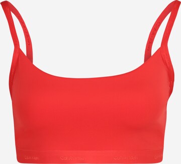 Calvin Klein Underwear PlusBustier Grudnjak - crvena boja: prednji dio