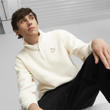 PUMA - Pullover 'Classics' em branco