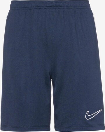 NIKE Regular Workout Pants in Blue: front