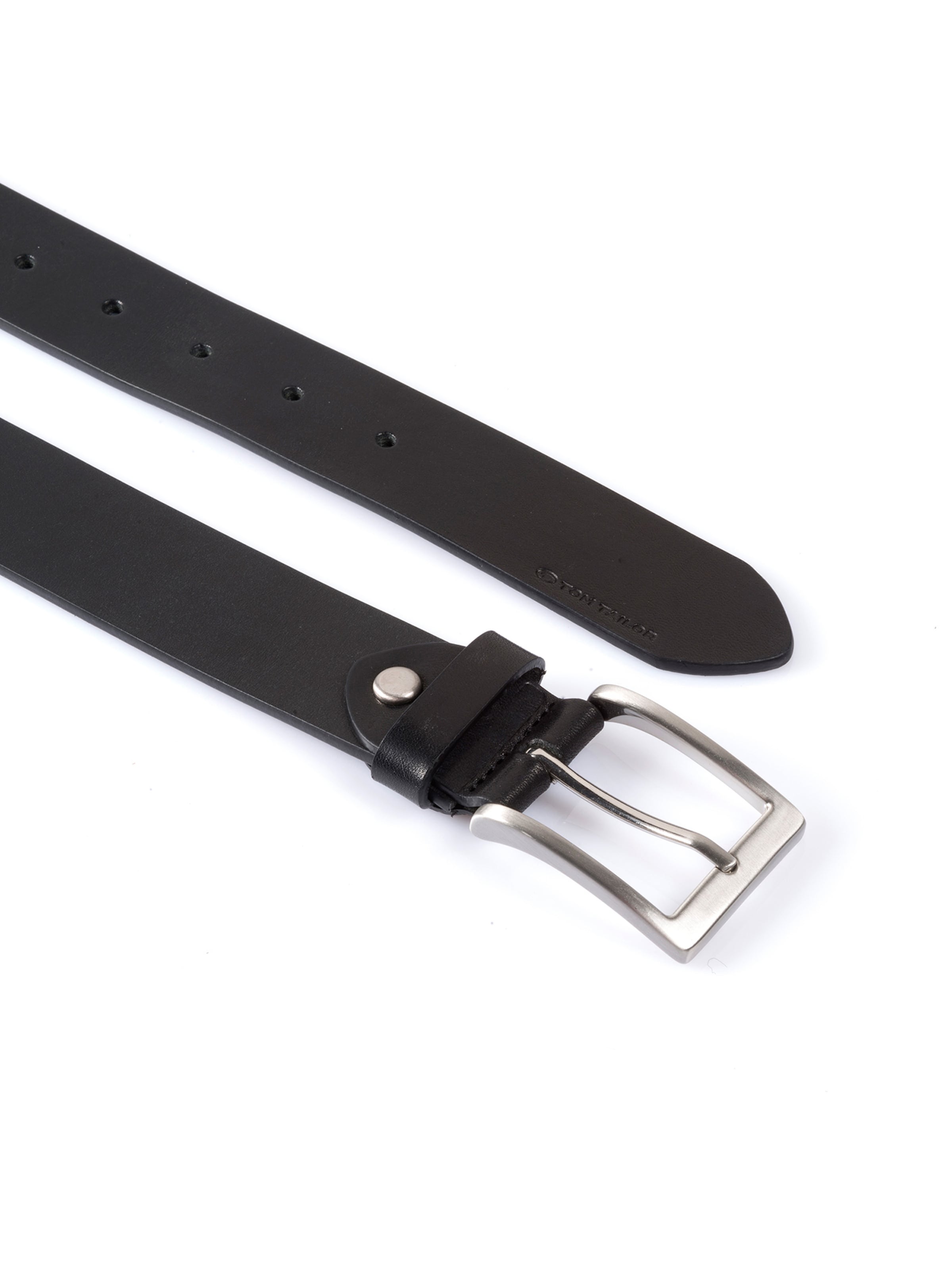 TOM TAILOR Ремень 'JADEN' в Черный