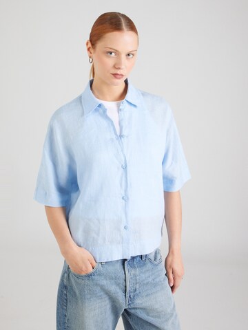 Chemisier s.Oliver en bleu : devant