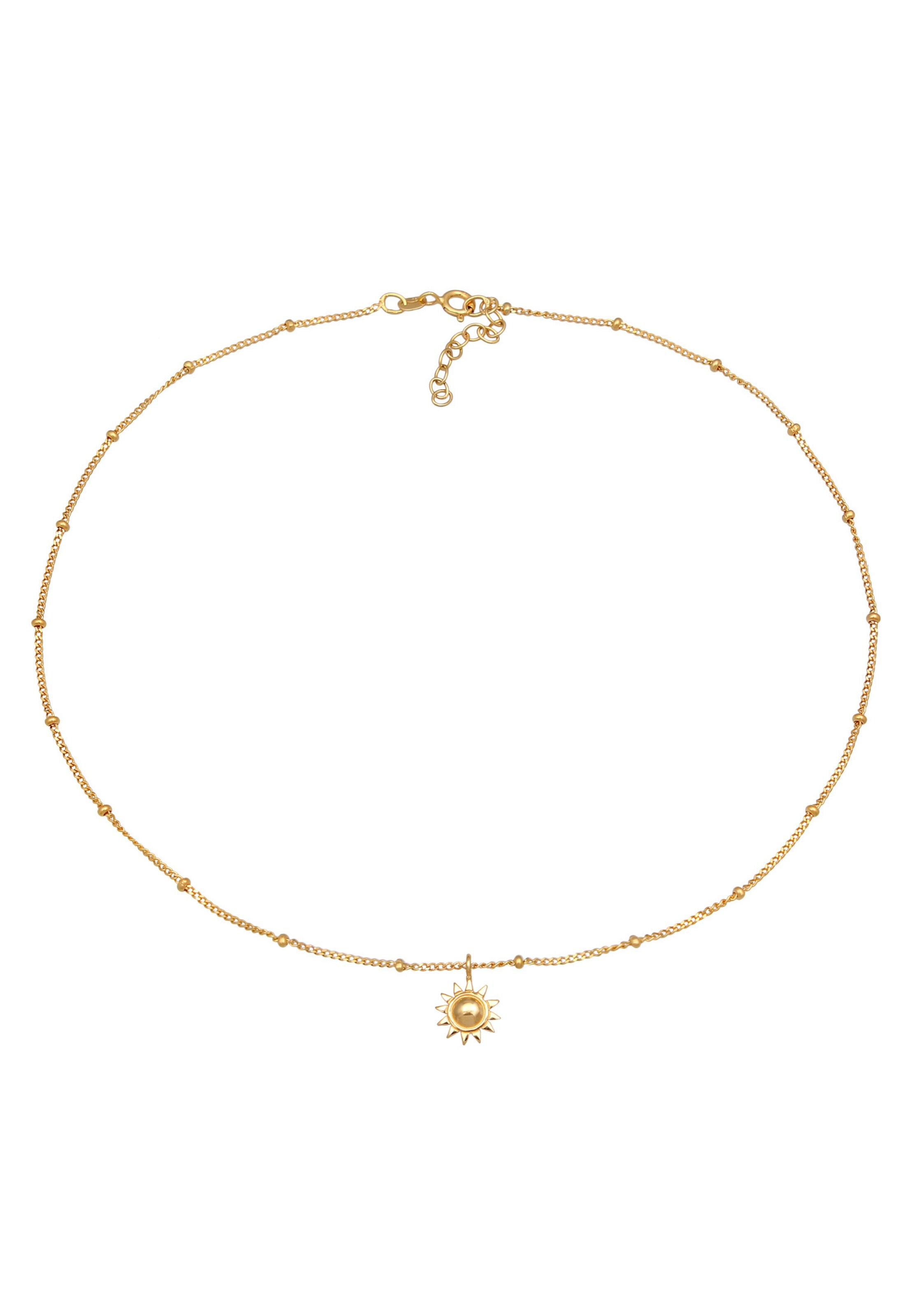 ELLI Ketting 'Sonne' in Goud