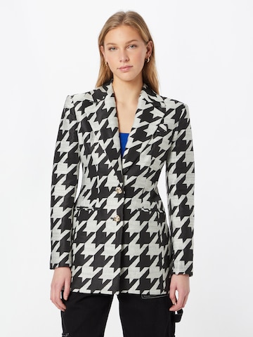 River Island Blazer in Black: front