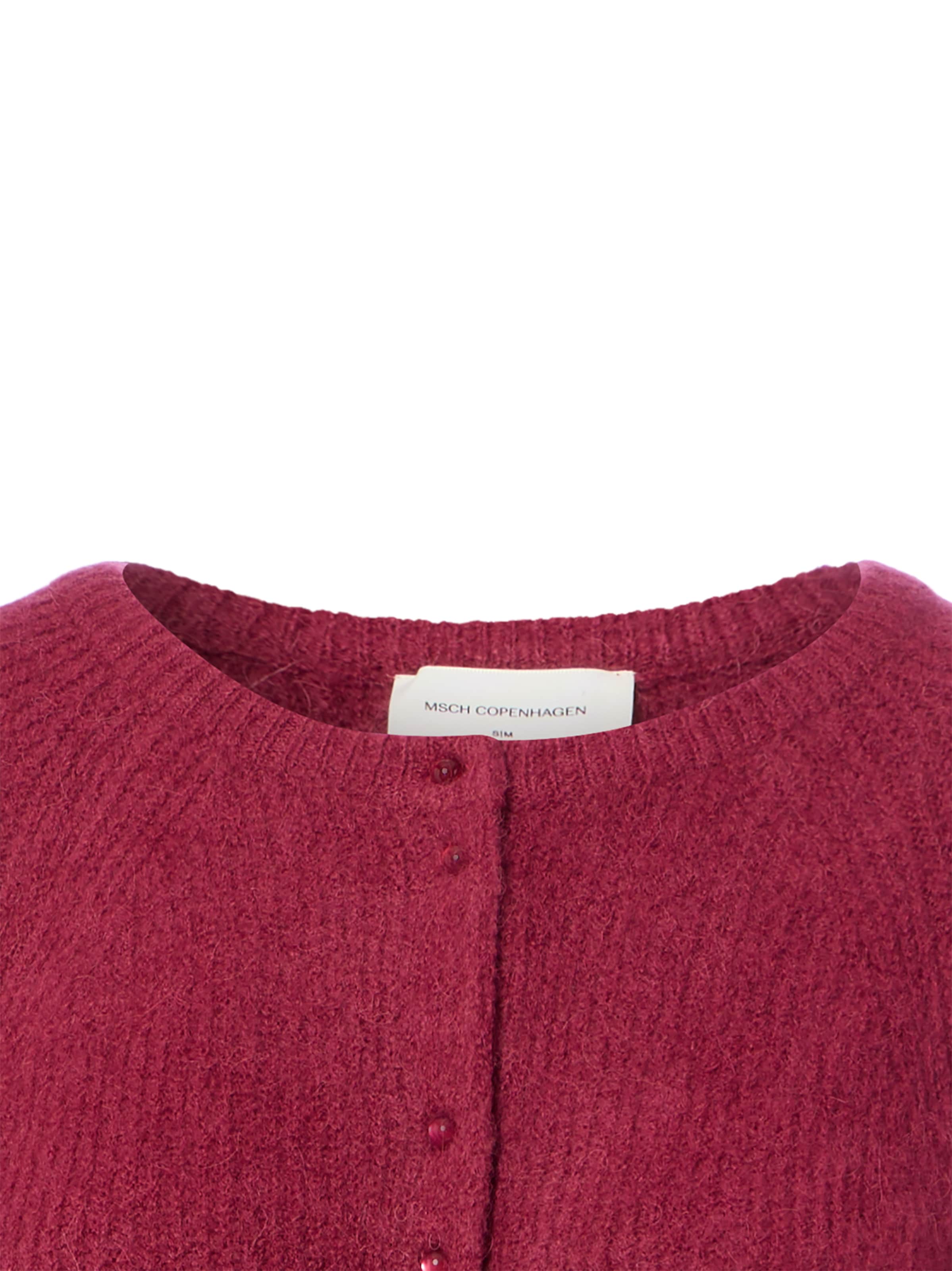 Cardigan MSCH COPENHAGEN en rouge