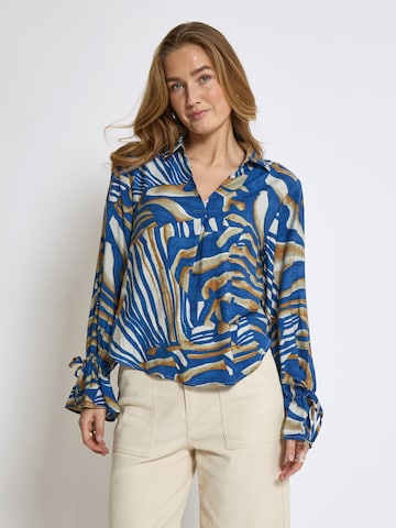 DESIRES Bluse 'Isa' i blå: forside