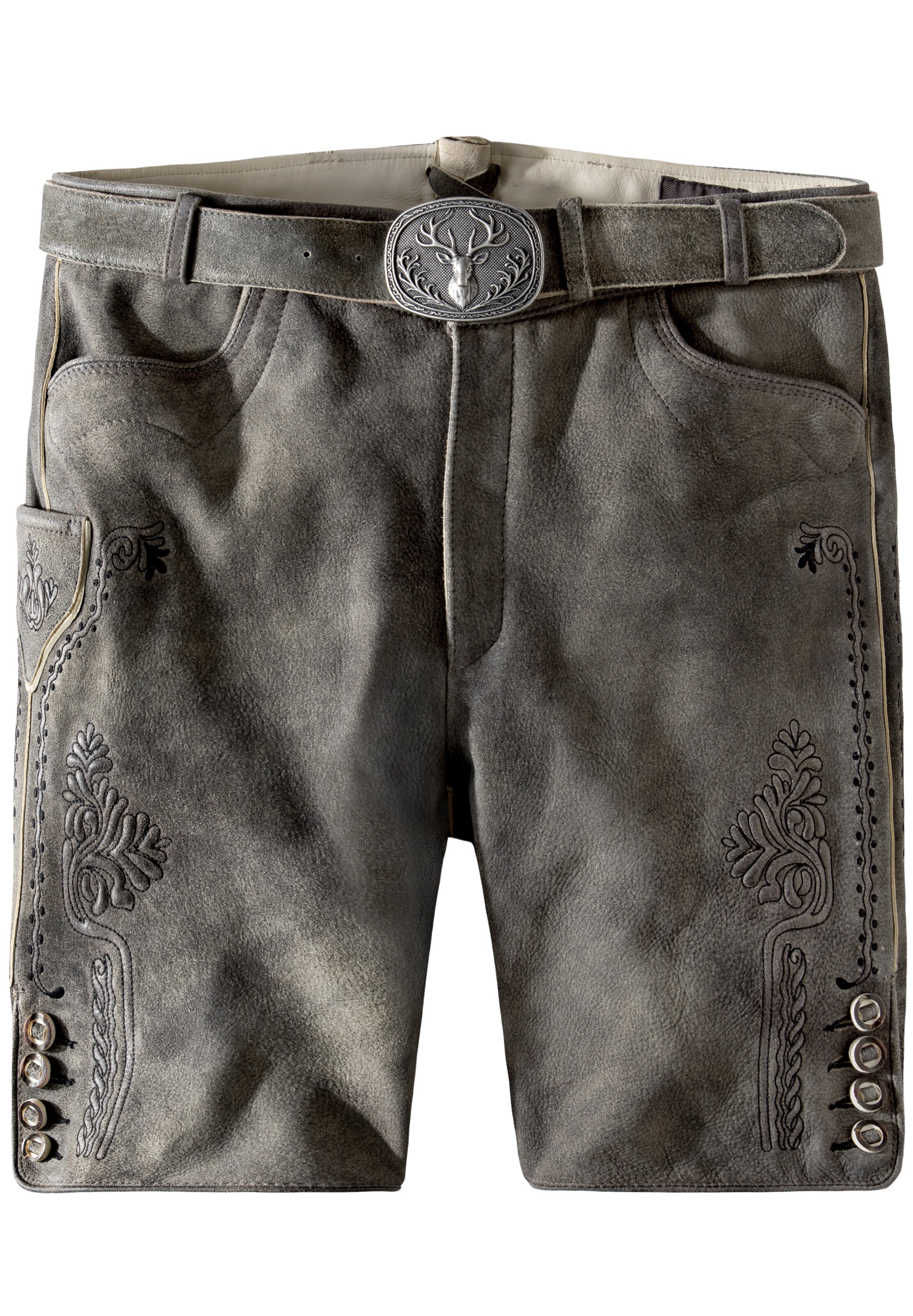STOCKERPOINT Traditional Pants in Grey: front