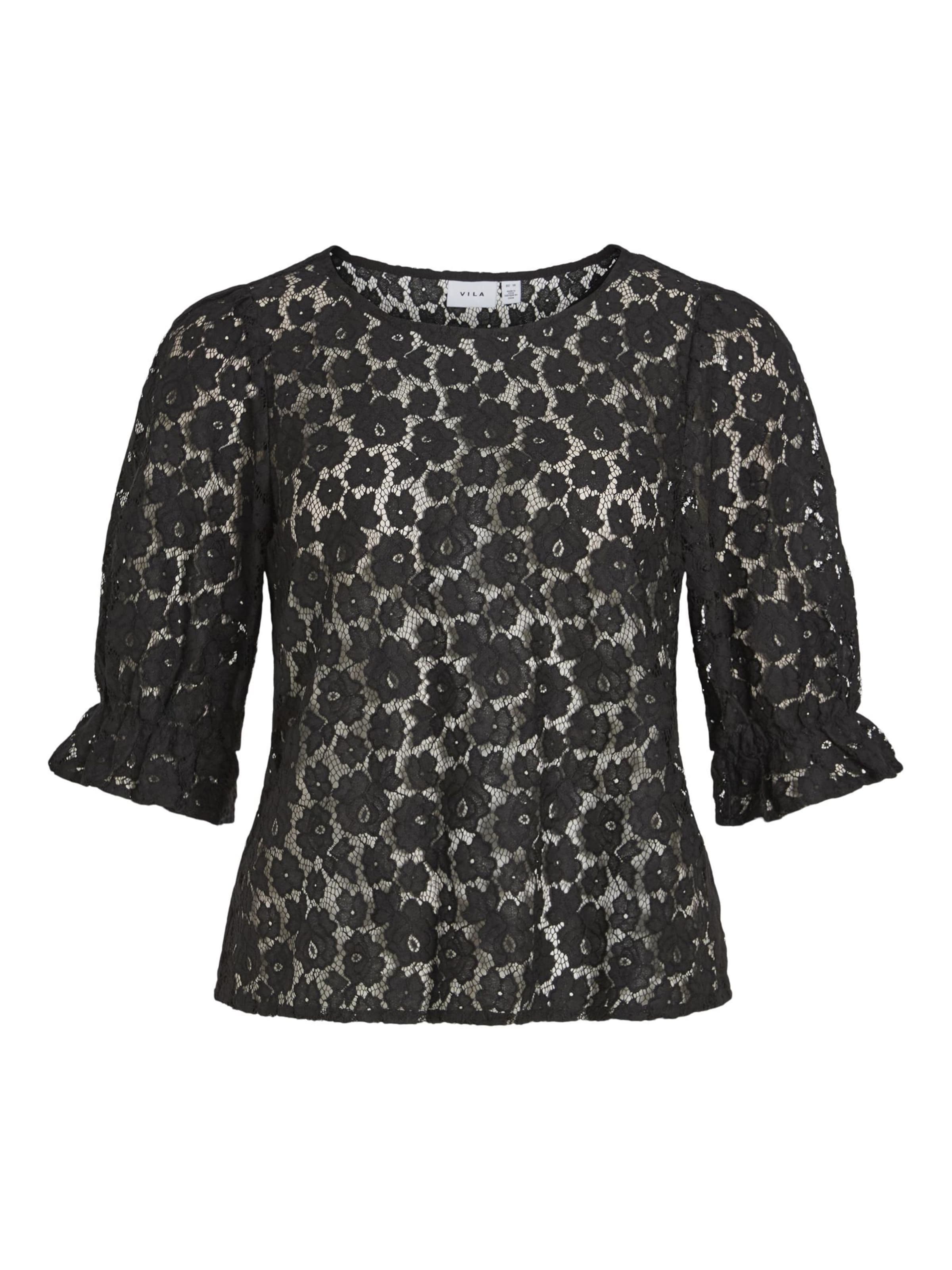 Top di VILA in nero: frontale
