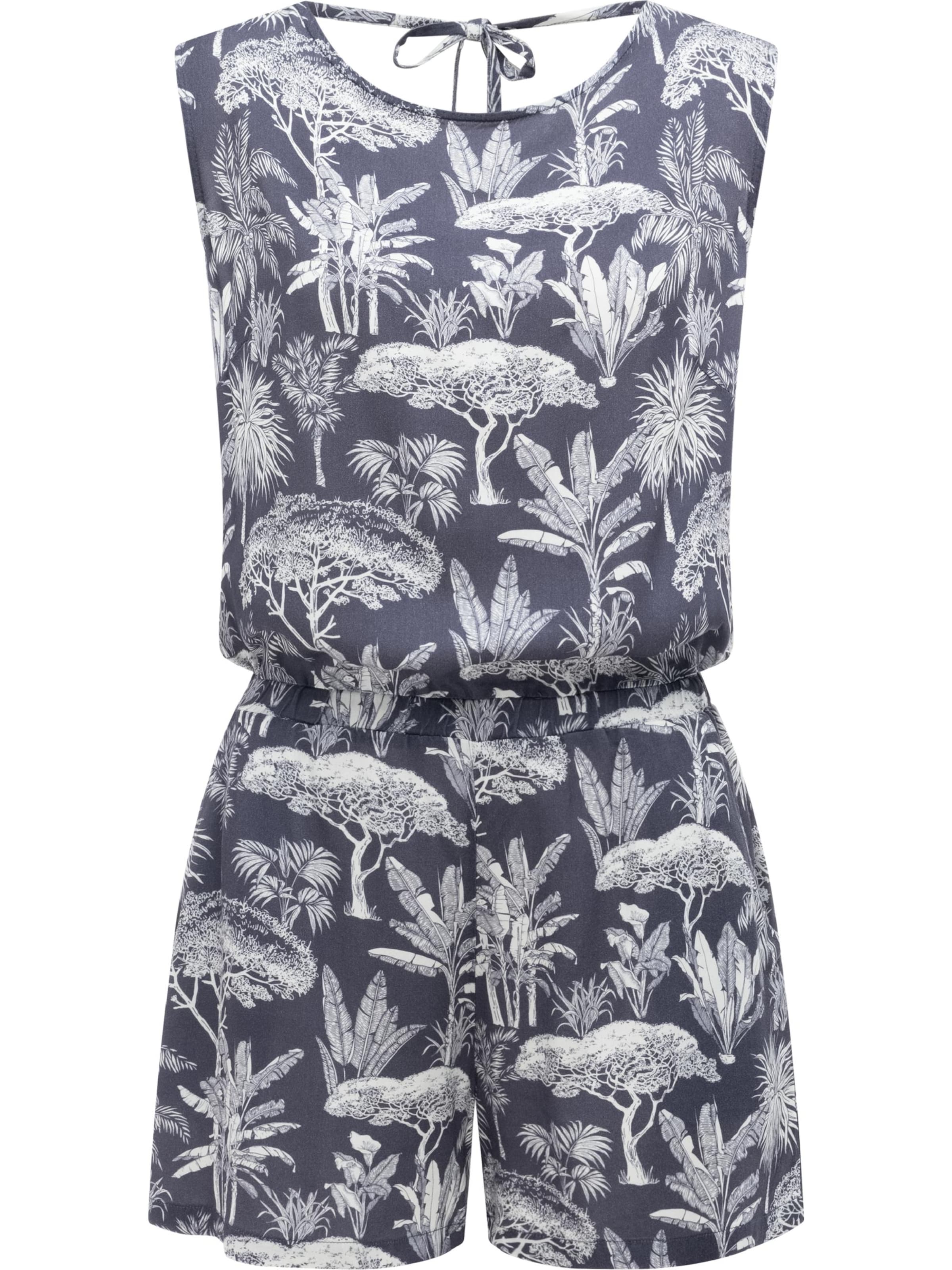 Tuta jumpsuit 'Zella ' Ragwear di colore blu notte / bianco, Visualizzazione prodotti