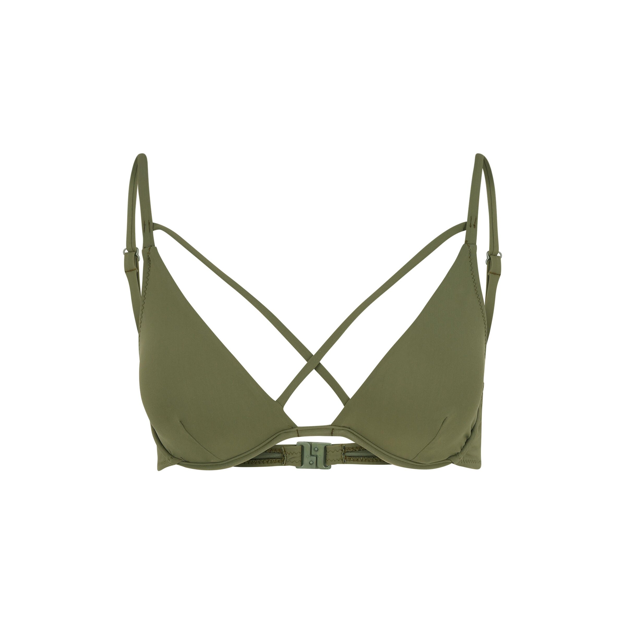 LASCANA T-shirt Bikini top in Green