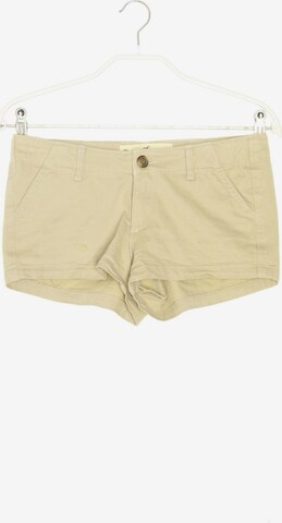 HOLLISTER Shorts in XXXS in Beige: front