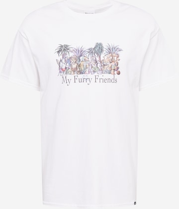 Vintage Supply Shirt 'MY FUNNY FRIENDS' in Wit: voorkant