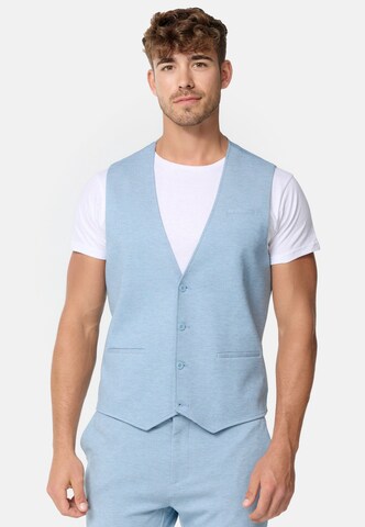 Gilet de costume 'Ezra' JEFF en bleu : devant