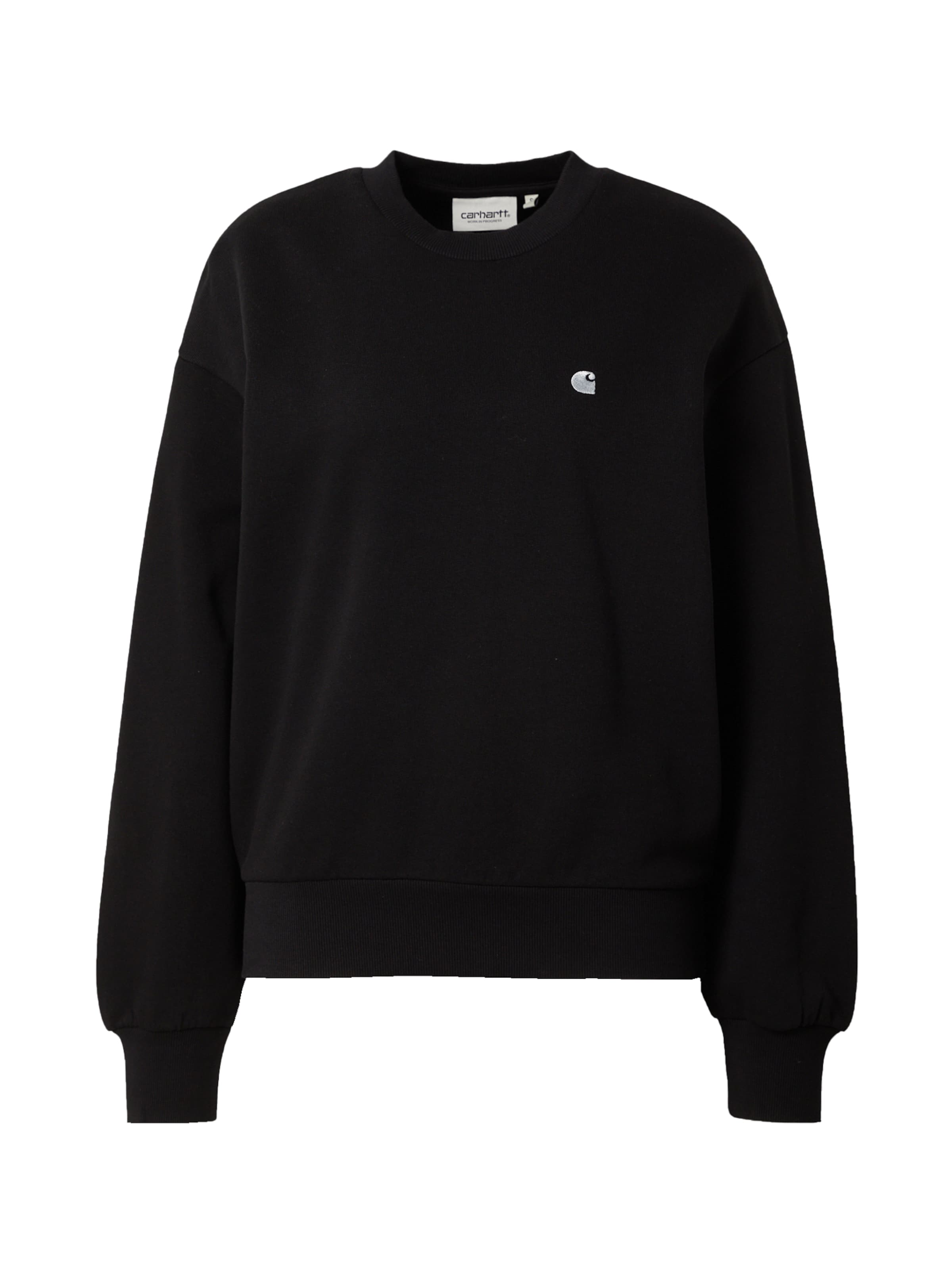 Carhartt WIP - Sweatshirt 'Casey' em preto: frente
