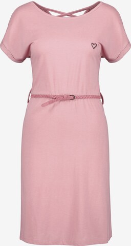 Alife and Kickin Dress 'Nora' in Pink: front