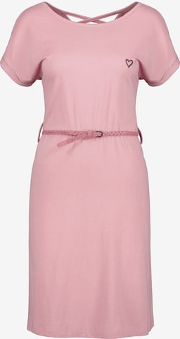 Alife and Kickin Kleid 'Nora' in Pink: predná strana