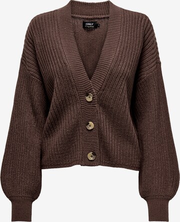 Cardigan 'KAROL' Only Tall en marron : devant