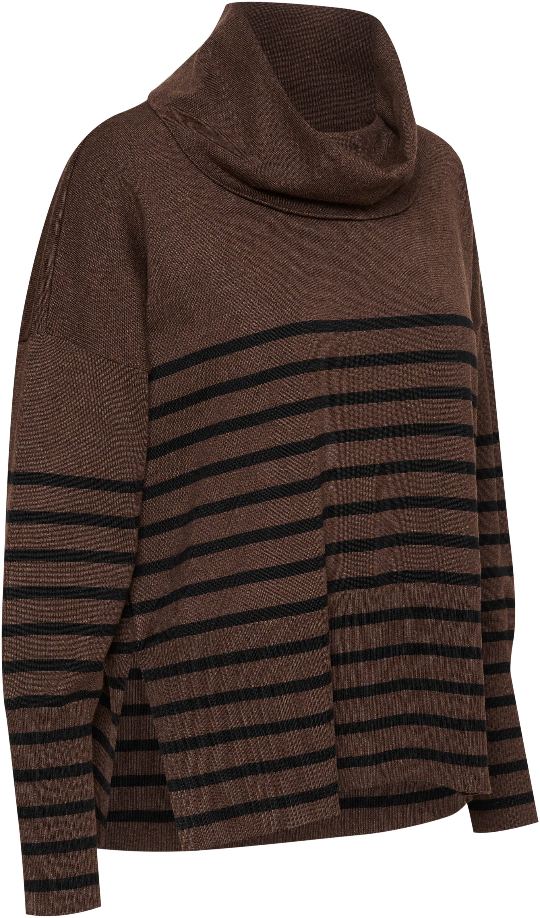 SAINT TROPEZ Pullover 'Grila' in Braun