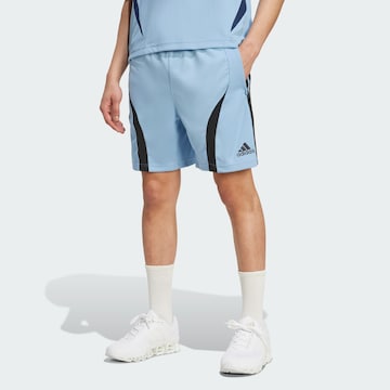 ADIDAS ORIGINALS Avar lõige Püksid 'Teamgeist Adicolor', värv sinine: eest vaates