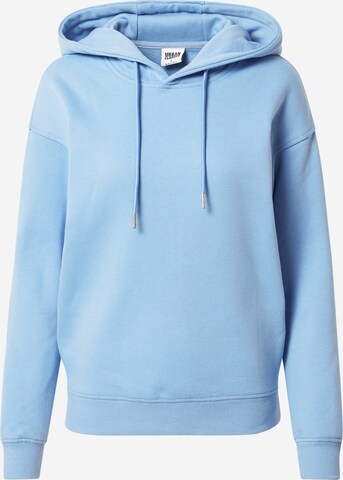 Urban Classics Sweatshirt in Blue: front