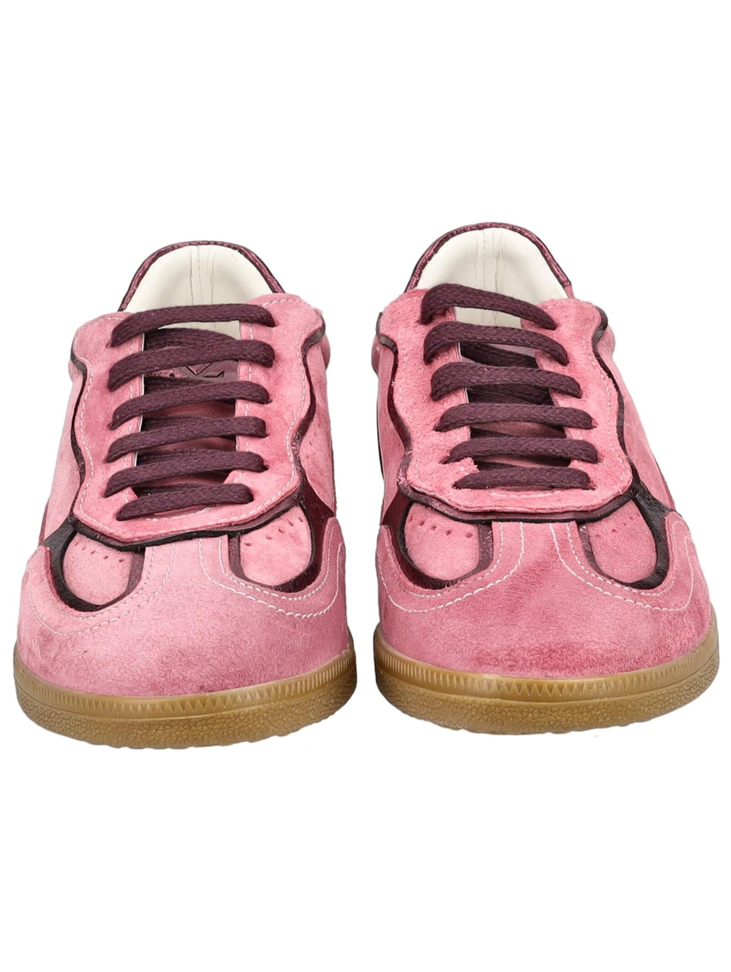 Baskets basses LAZAMANI en rose