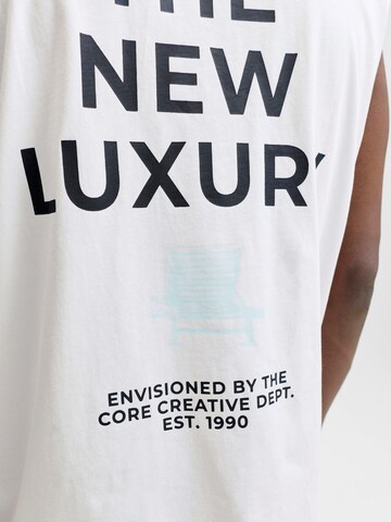 T-Shirt 'JCOETERNA' JACK & JONES en blanc
