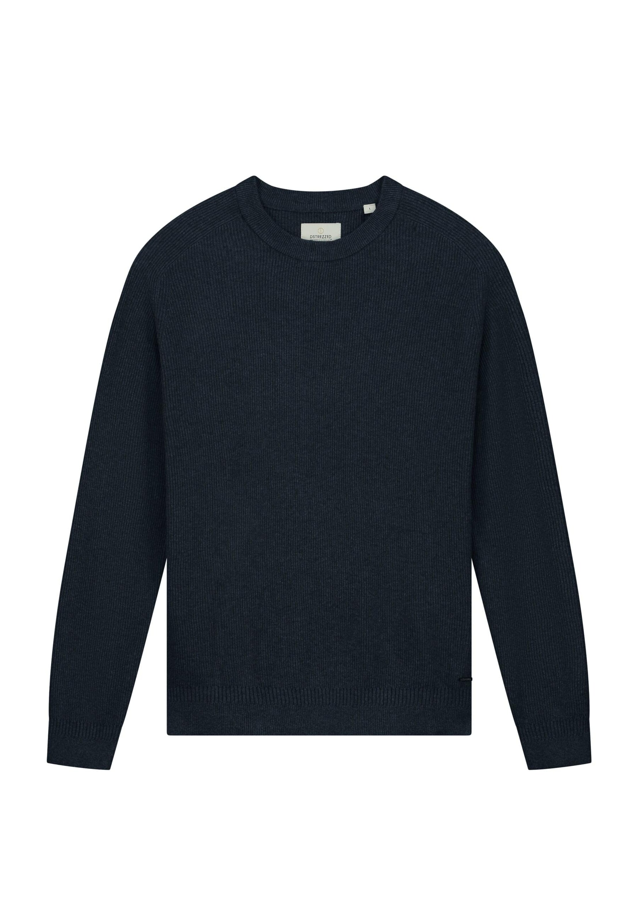 Dstrezzed Pullover 'Pedro' in Blau: Vorderseite