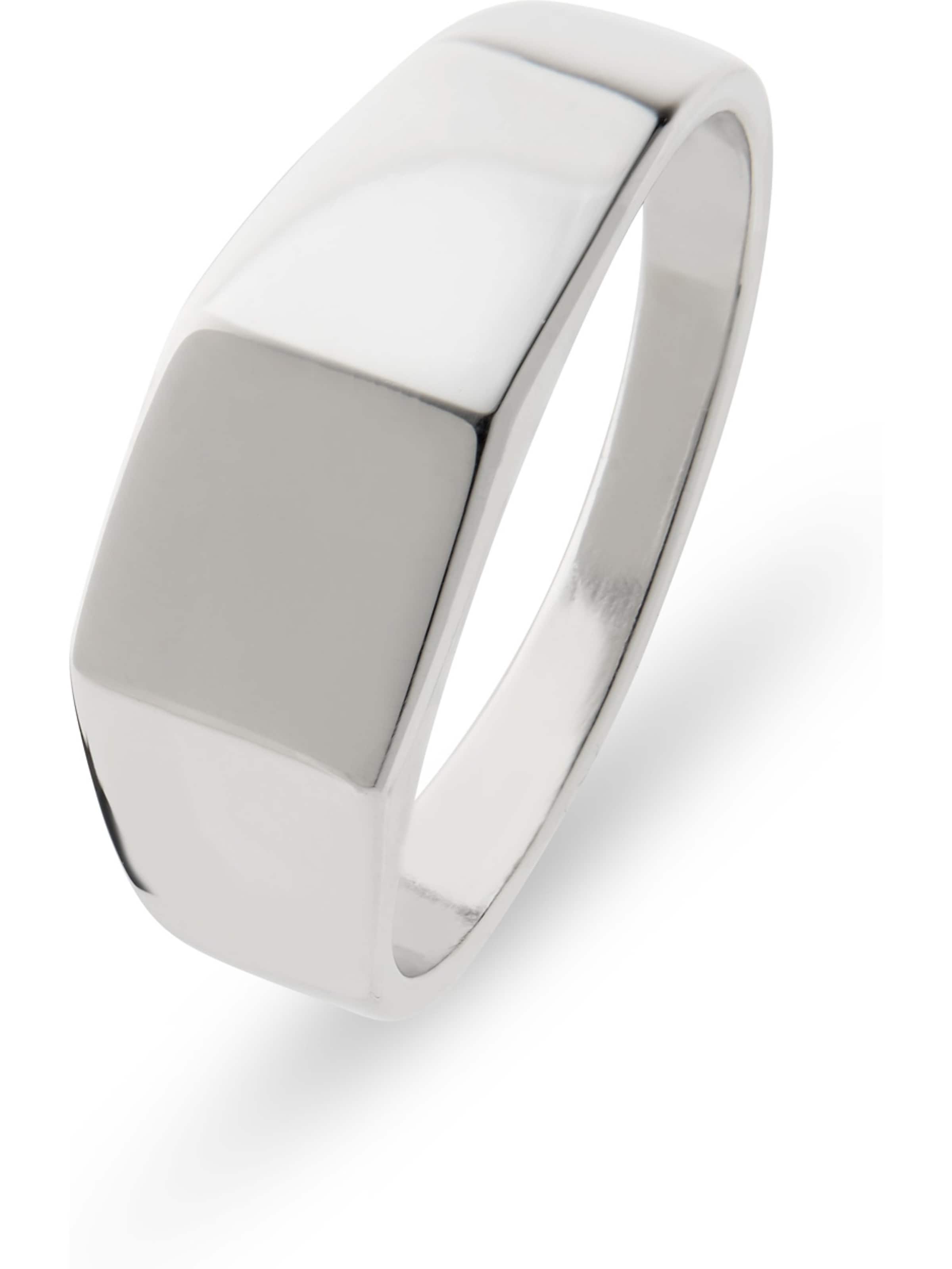 CHRIST Ring in Silber: Vorderseite