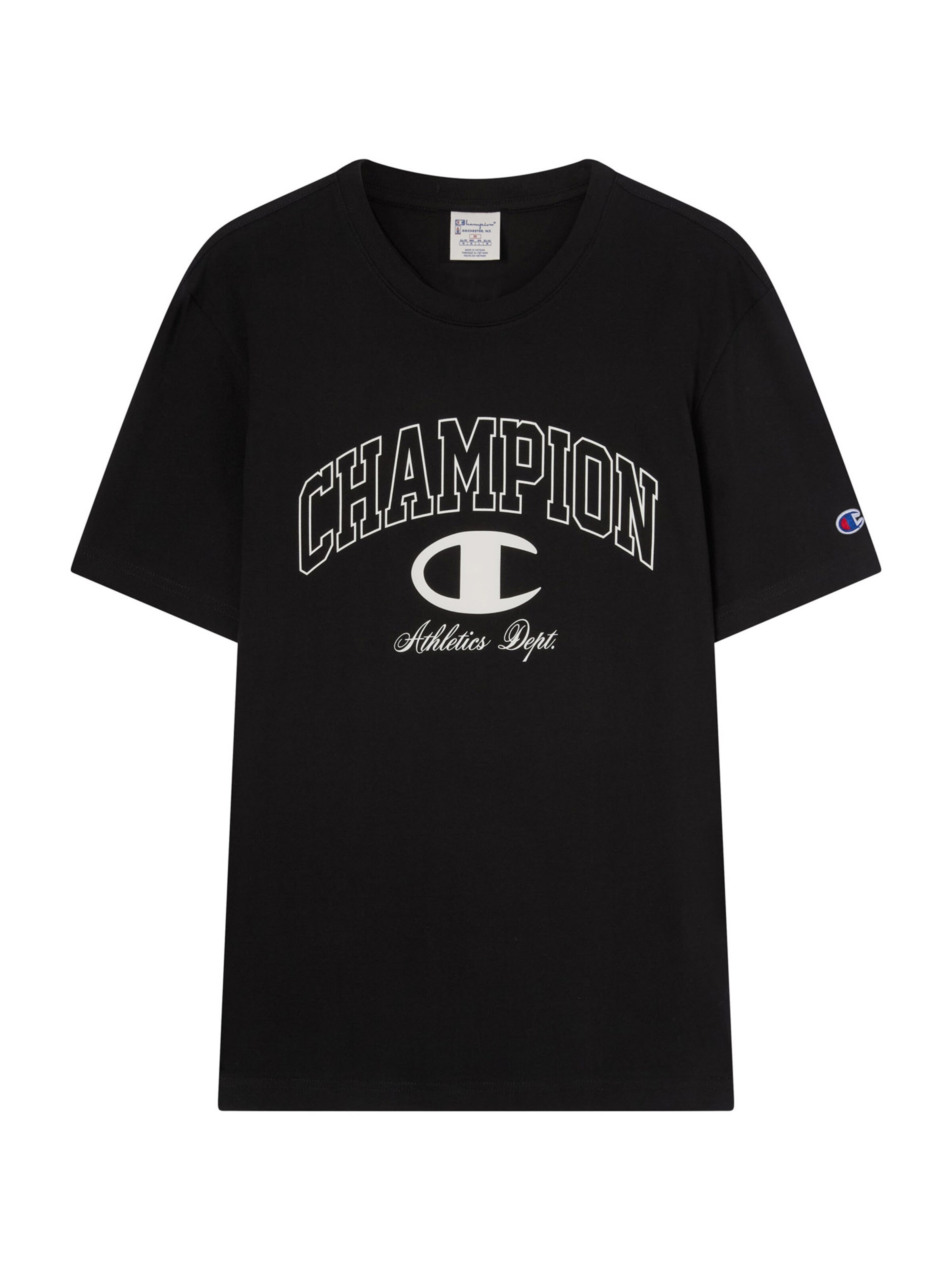 Champion Authentic Athletic Apparel Футболка в Черный: спереди
