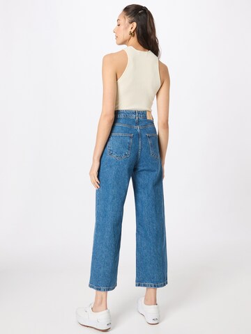 Oasis Wide Leg Jeans i blå